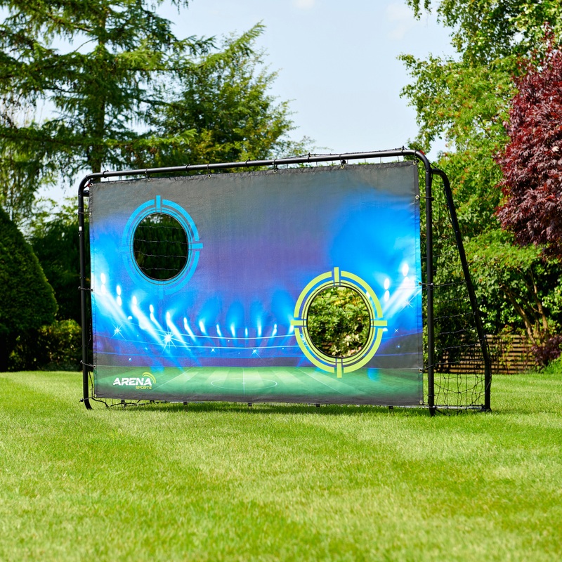 8ft x 5ft Arena Sports Goal with Target