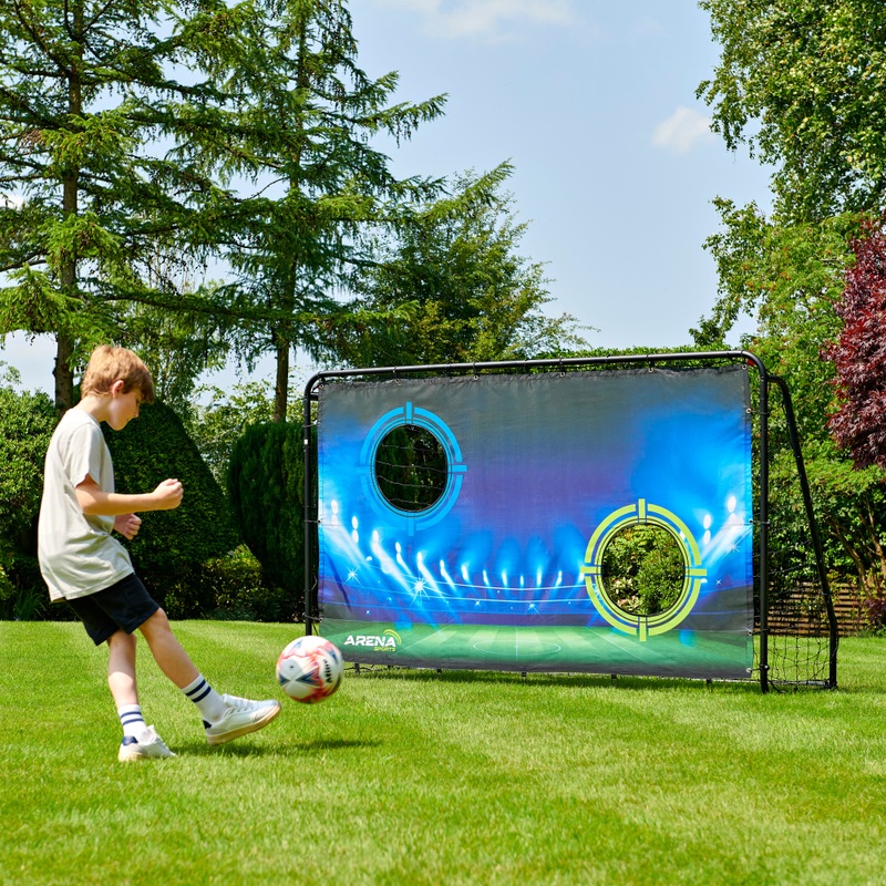 8ft x 5ft Arena Sports Goal with Target