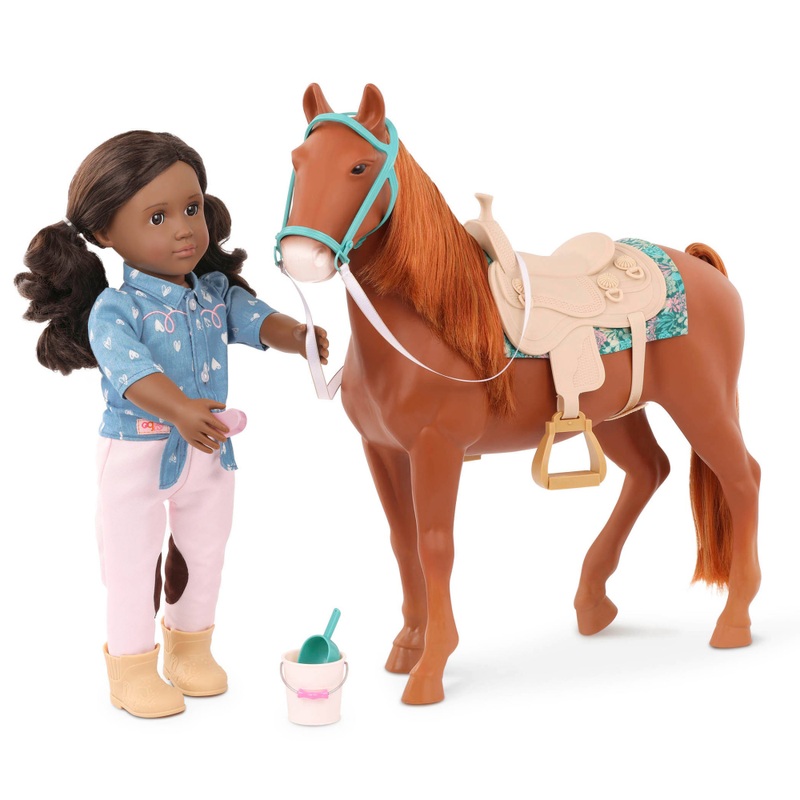 Our Generation Saddlebred Horse 50cm 2 Our Generation Saddlebred Horse 50cm