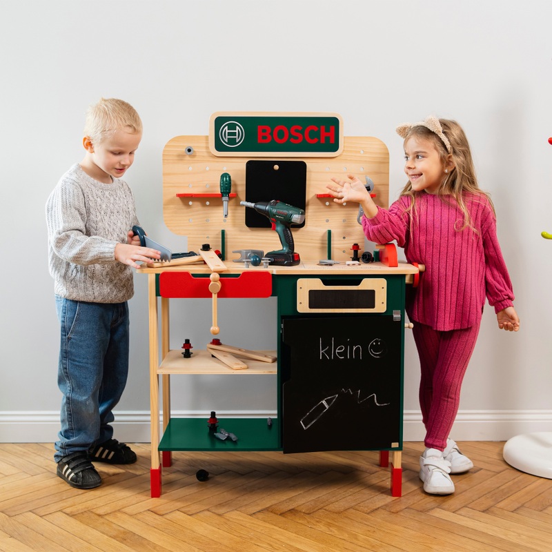 Bosch Wooden Workbench Set