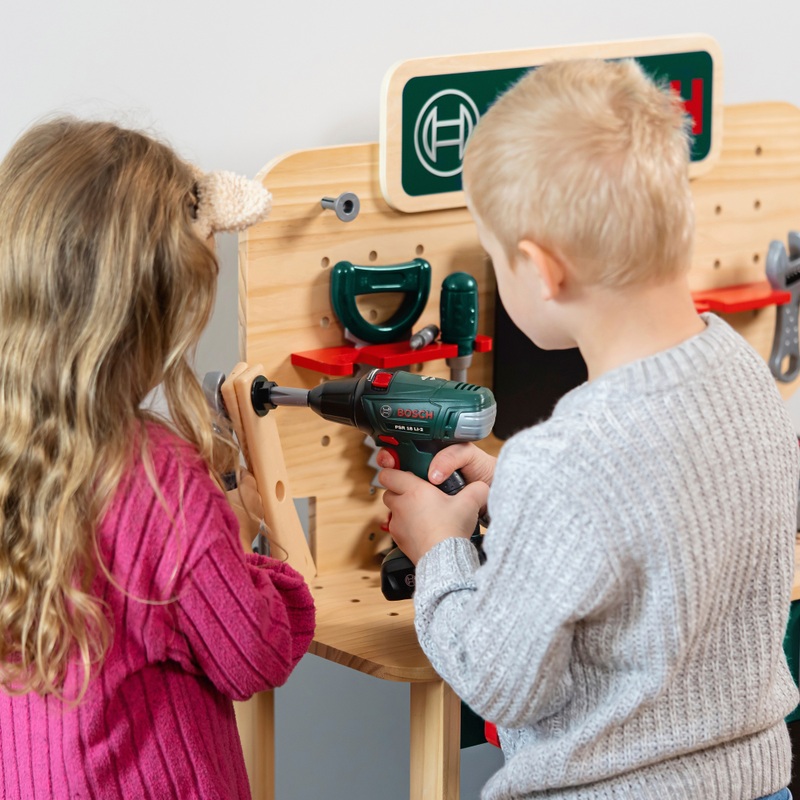 Bosch Wooden Workbench Set 4 Bosch Wooden Workbench Set