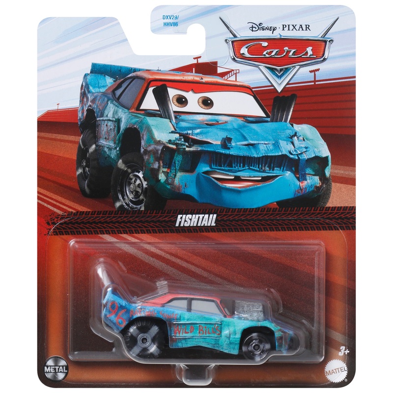 Disney Cars 1:55 Fishtail Die-Cast Car