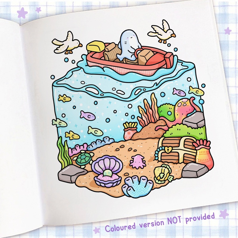 Coco Wyo Cozy Corner Colouring Book