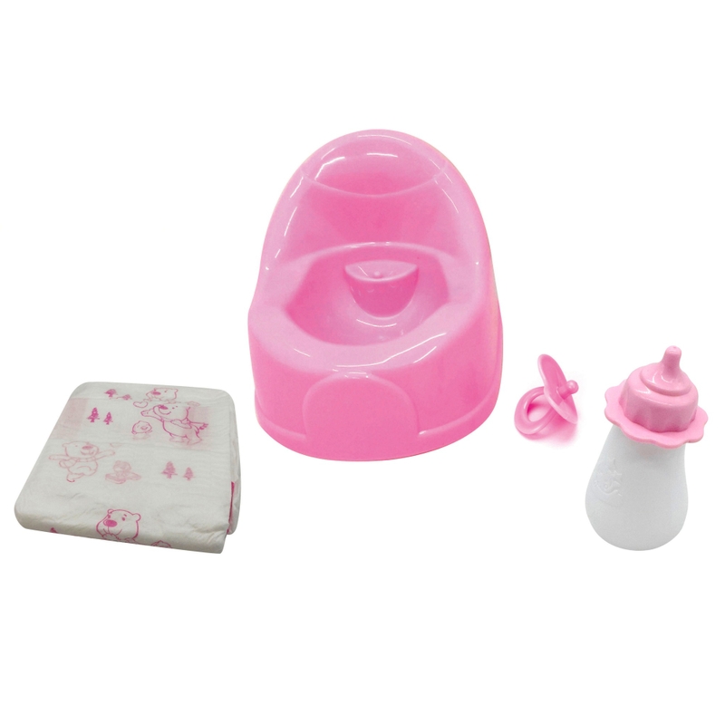 Baby Doll Potty Accessories 4 Piece Set