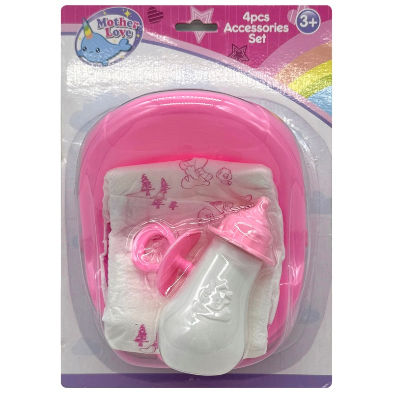 Baby Doll Potty Accessories 4 Piece Set
