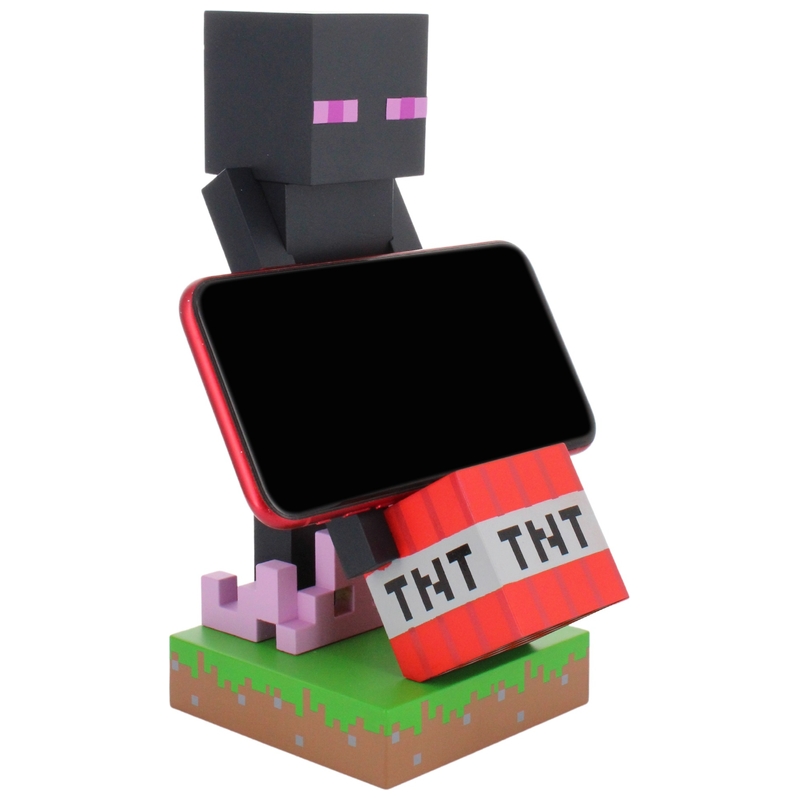 Minecraft Enderman Cable Guy - Phone and Controller Holder 8 Minecraft Enderman Cable Guy - Phone and Controller Holder