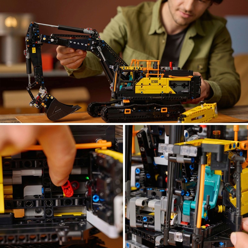 LEGO Technic 42215 Volvo EC500 Hybrid Excavator Set for Adults 4 LEGO Technic 42215 Volvo EC500 Hybrid Excavator Set for Adults