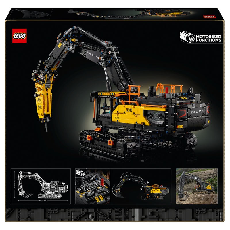 LEGO Technic 42215 Volvo EC500 Hybrid Excavator Set for Adults 8 LEGO Technic 42215 Volvo EC500 Hybrid Excavator Set for Adults