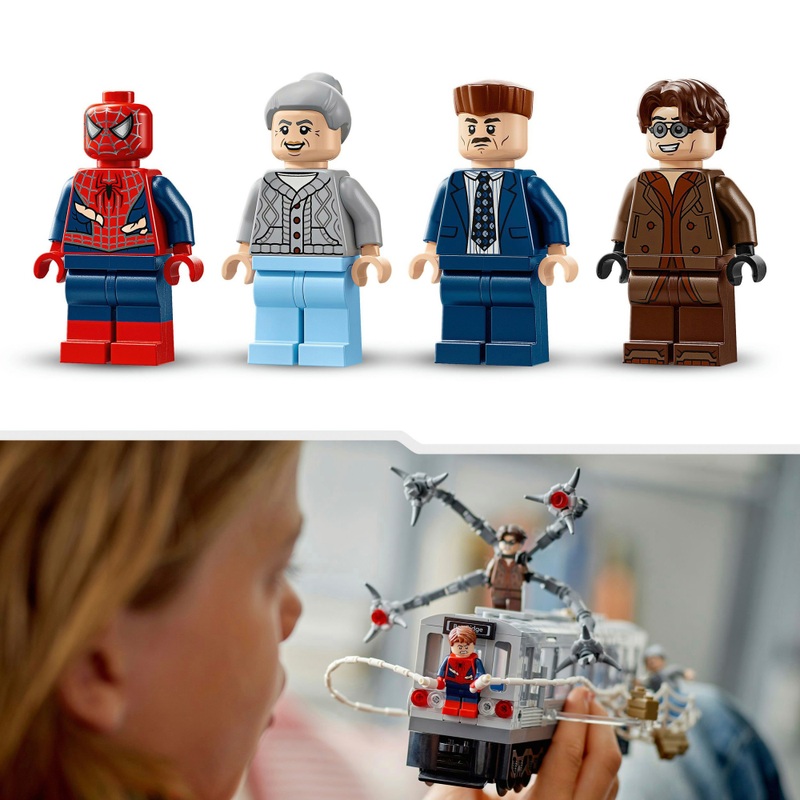 LEGO Marvel 76321 Spider-Man vs. Doc Ock Subway Train Scene Set 6 LEGO Marvel 76321 Spider-Man vs. Doc Ock Subway Train Scene Set
