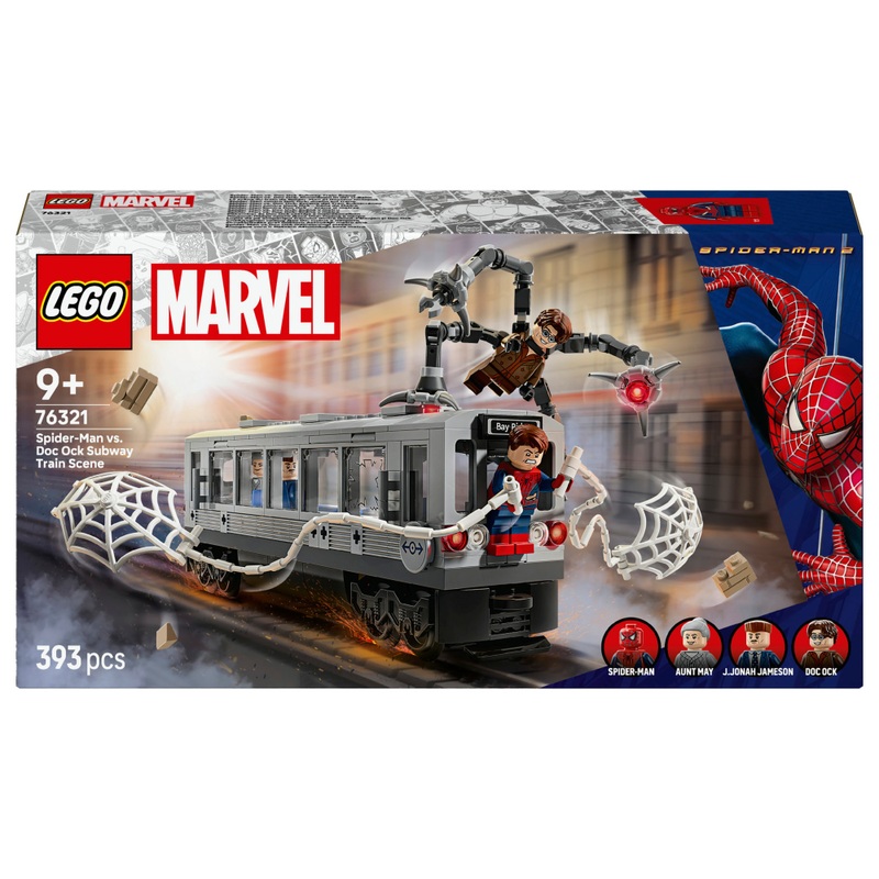 LEGO Marvel 76321 Spider-Man vs. Doc Ock Subway Train Scene Set 7 LEGO Marvel 76321 Spider-Man vs. Doc Ock Subway Train Scene Set