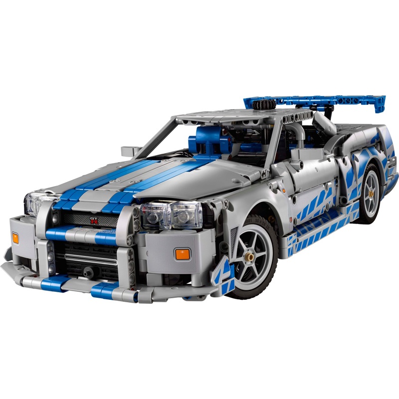 LEGO Technic 42210 2 Fast 2 Furious Nissan Skyline GT-R (R34) Car Set for Adults 6 LEGO Technic 42210 2 Fast 2 Furious Nissan Skyline GT-R (R34) Car Set for Adults