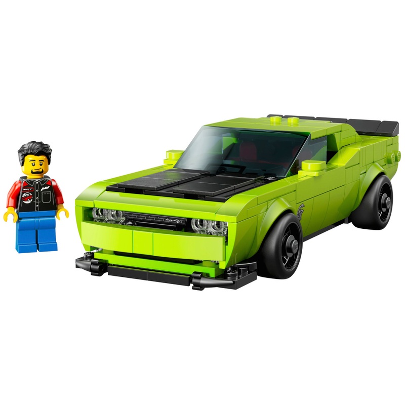 LEGO Speed Champions 77237 Dodge Challenger SRT Hellcat Sports Car Set