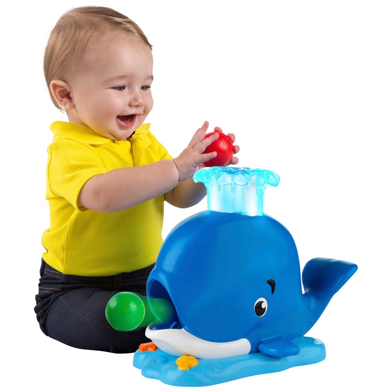 Bright Starts Silly Spout Having a Ball Whale Popper 2 Bright Starts Silly Spout Having a Ball Whale Popper