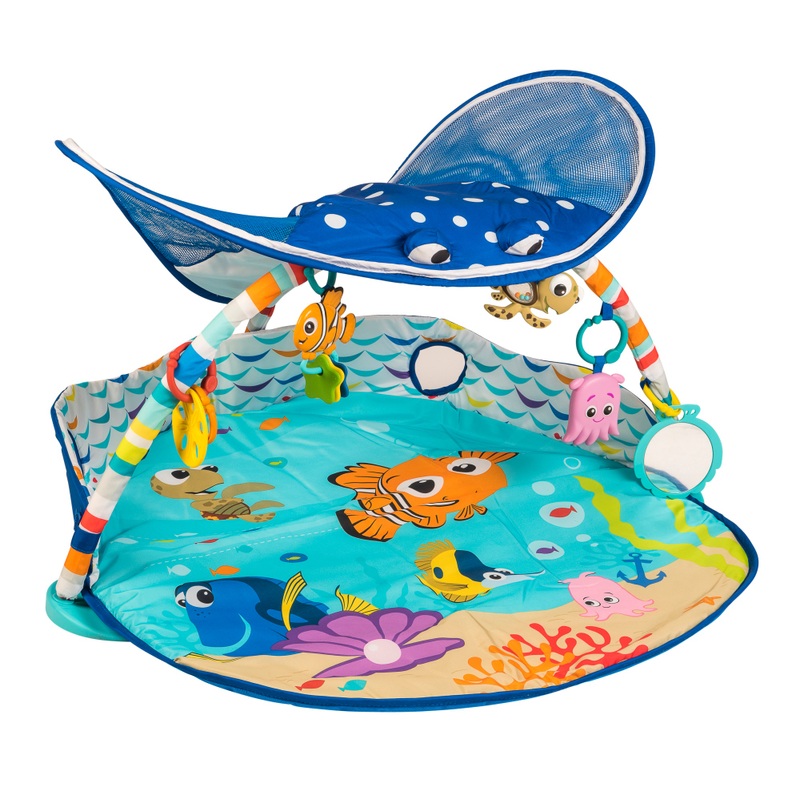 Bright Starts Disney Baby Finding Nemo Mr. Ray Ocean Lights Baby Gym