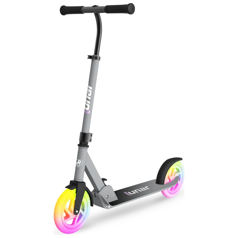 Rahmory Lunar Folding Scooter with LED Wheels