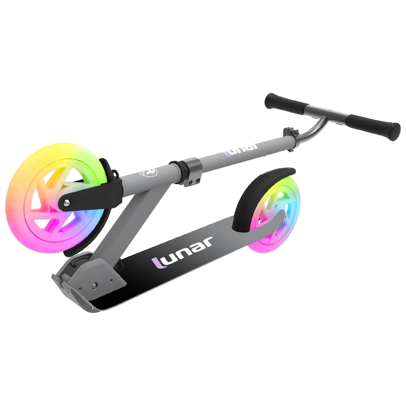 Rahmory Lunar Folding Scooter with LED Wheels