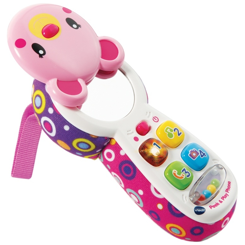 VTech Baby Peek & Play Phone Pink
