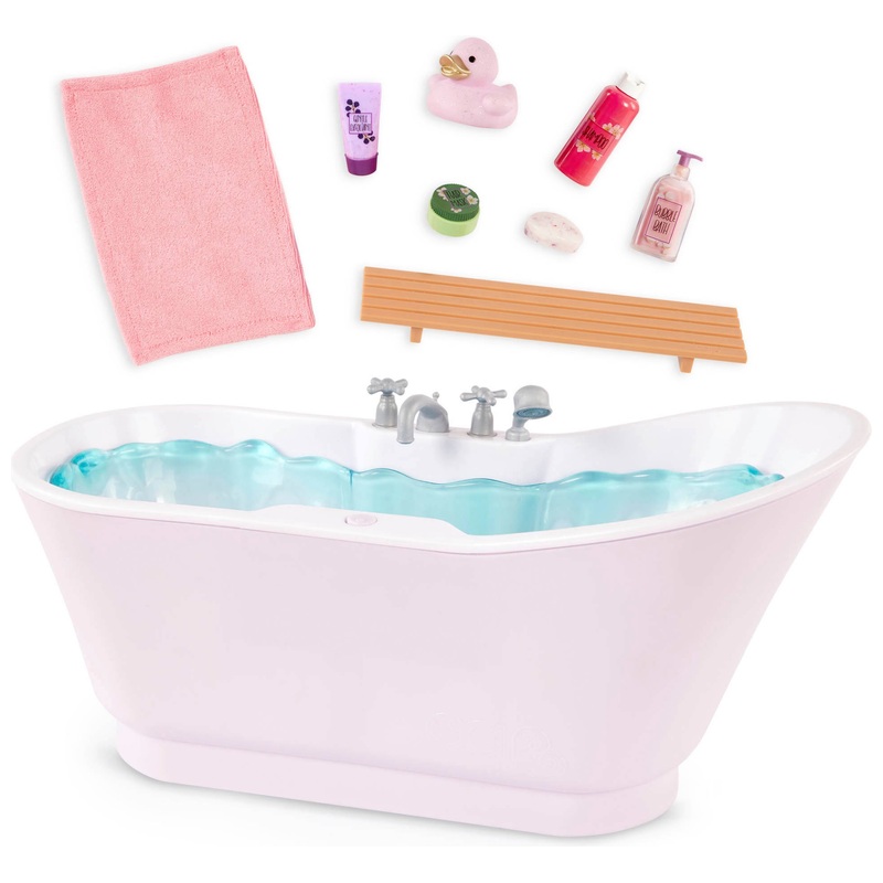 Our Generation Deluxe Bubble Bathtub Set 5 Our Generation Deluxe Bubble Bathtub Set