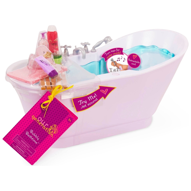 Our Generation Deluxe Bubble Bathtub Set 8 Our Generation Deluxe Bubble Bathtub Set