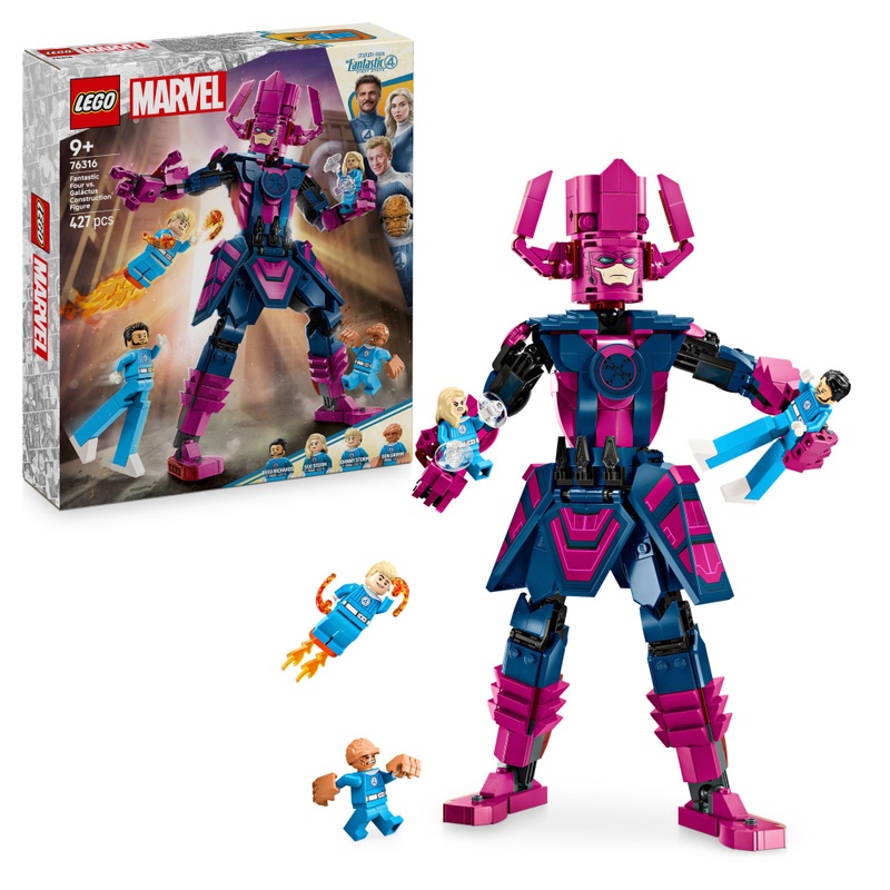 LEGO Marvel 76316 Fantastic 4 vs. Galactus Construction Figure Set