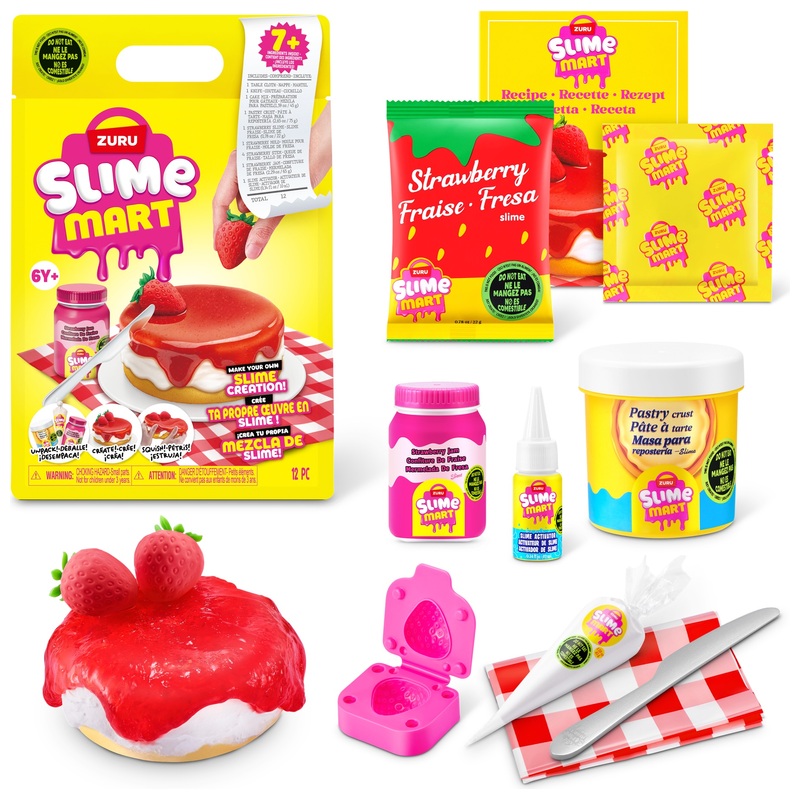 Slime Mart Small Bag Strawberry Cheesecake by ZURU