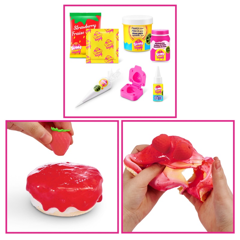 Slime Mart Small Bag Strawberry Cheesecake by ZURU 5 Slime Mart Small Bag Strawberry Cheesecake by ZURU