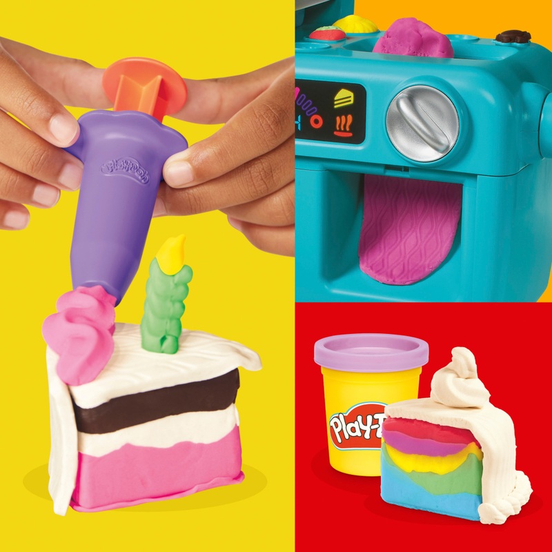 Play-Doh Super Slice Cake Playset 6 Play-Doh Super Slice Cake Playset