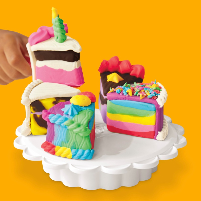 Play-Doh Super Slice Cake Playset 7 Play-Doh Super Slice Cake Playset