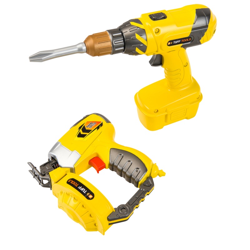 Tuff Tools Construction Workshop Tool Kit Set