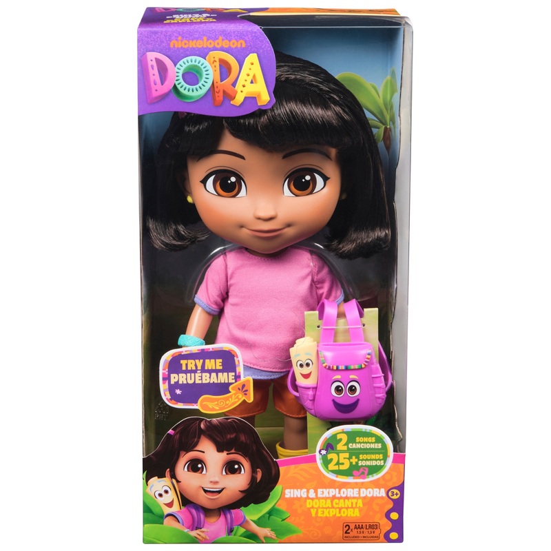 Nickelodeon Dora Sing & Explore Dora Doll 30.5cm 8 Nickelodeon Dora Sing & Explore Dora Doll 30.5cm