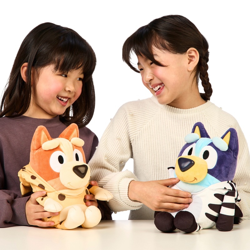 Bluey and Bingo Interacting Onesies Electronic Plush Toy Set 4 Bluey and Bingo Interacting Onesies Electronic Plush Toy Set