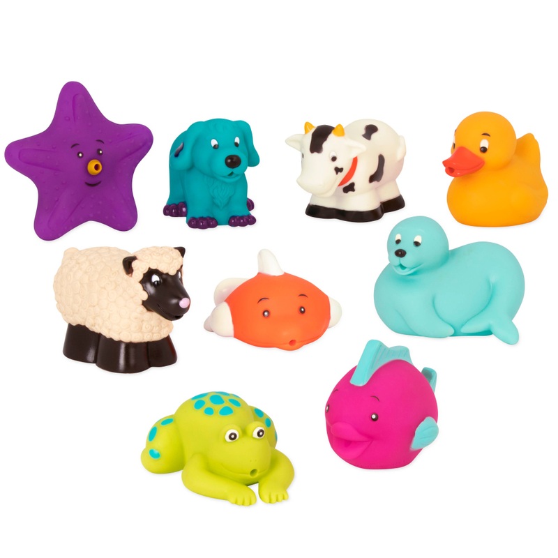 Battat Bath Buddies Bath Toys Set