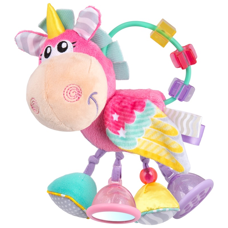 Playgro Clopette Activity Rattle Pink