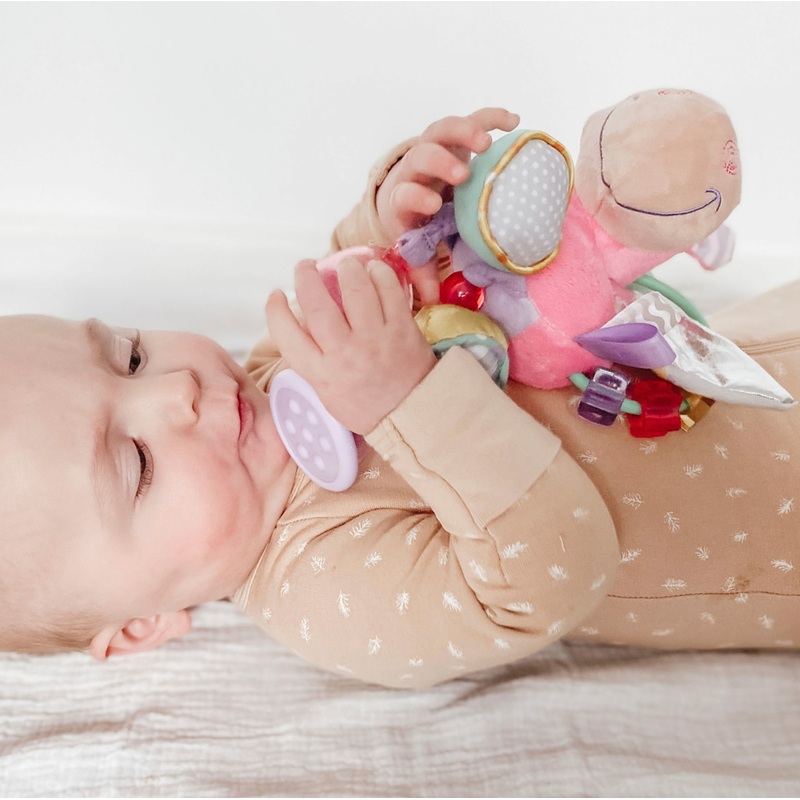 Playgro Clopette Activity Rattle Pink 3 Playgro Clopette Activity Rattle Pink