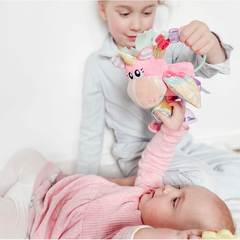 Playgro Clopette Activity Rattle Pink 4 Playgro Clopette Activity Rattle Pink