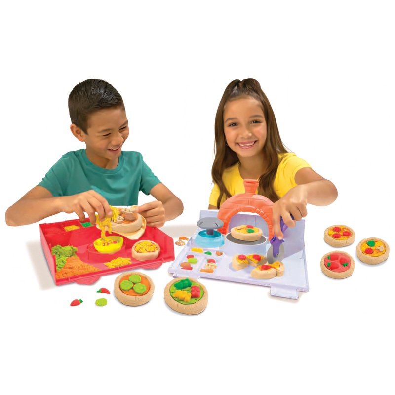 Kinetic Sand SquishPizza Rising Pizza Playset 6 Kinetic Sand SquishPizza Rising Pizza Playset
