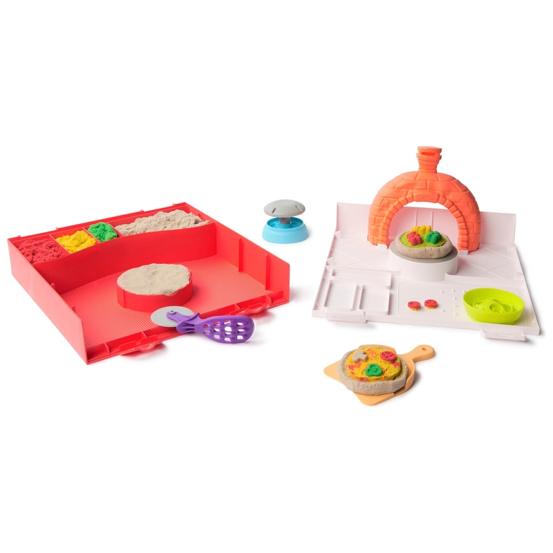 Kinetic Sand SquishPizza Rising Pizza Playset 8 Kinetic Sand SquishPizza Rising Pizza Playset