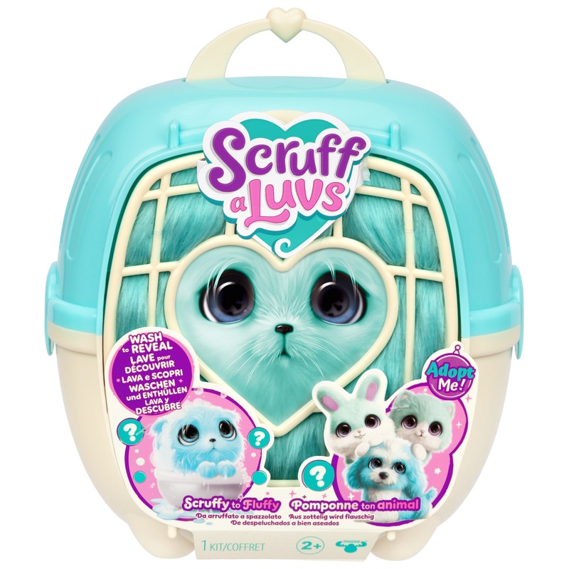 ScruffaLuvs Plush Pet Scruffs Blue Single Pack Assortment 8 ScruffaLuvs Plush Pet Scruffs Blue Single Pack Assortment