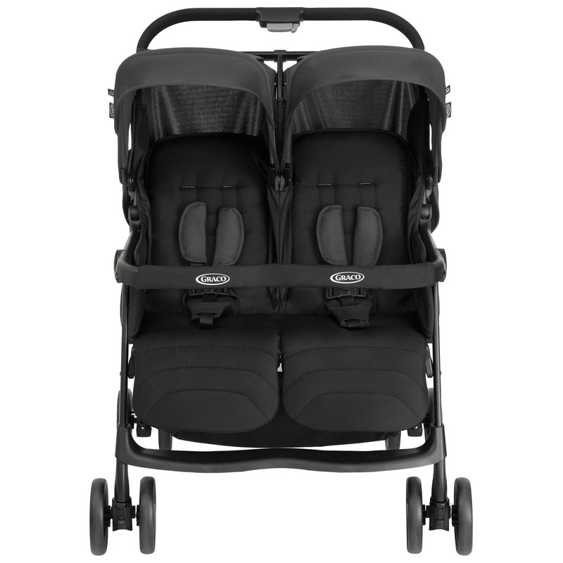 Graco Avvos Double Stroller Grey 5 Graco Avvos Double Stroller Grey