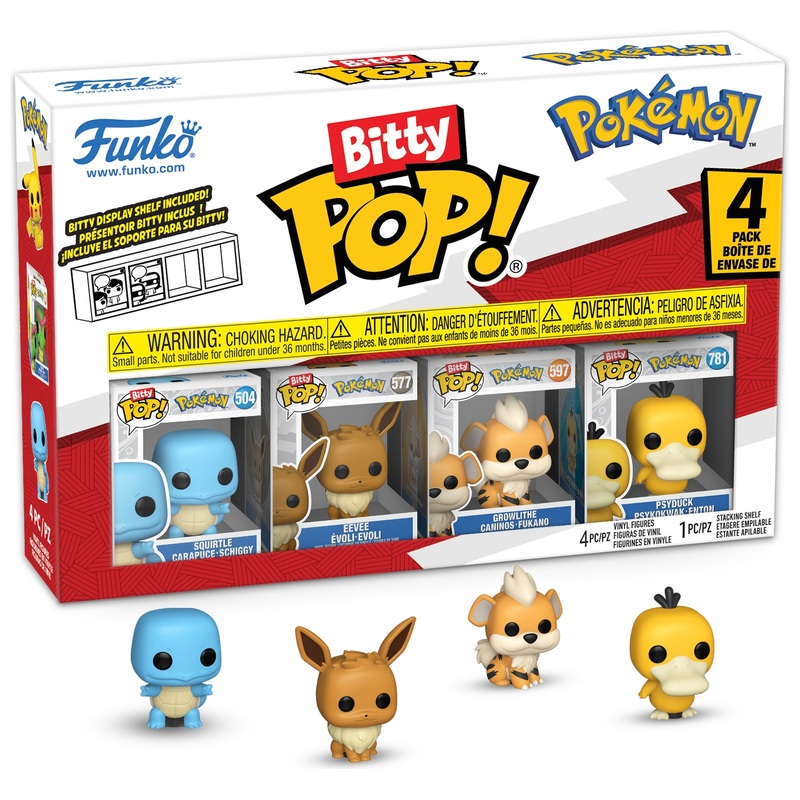 Funko Bitty POP! Pokmon 4 Pack Series 4 (Squirtle)