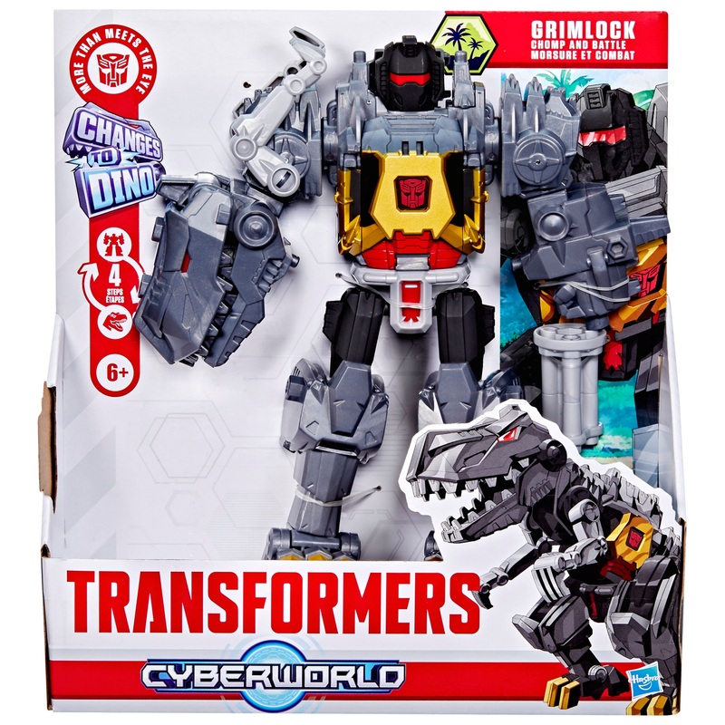 Transformers Cyberworld Action Figure Chomp & Battle Grimlock