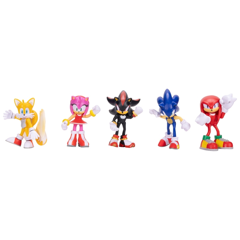 Sonic the Hedgehog 6cm Sonic and Friends 5 Figures Power Pack