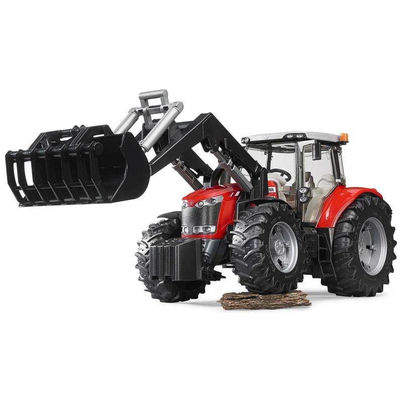 Bruder 1:16 Massey Ferguson 7624 Tractor with Front Loader