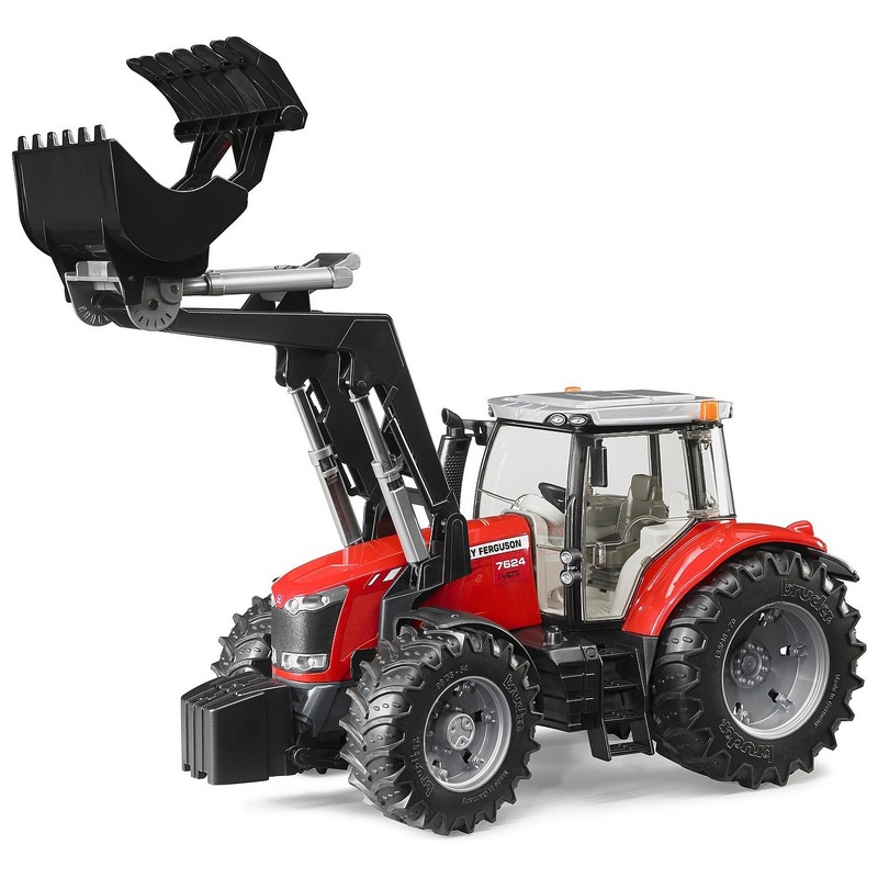 Bruder 1:16 Massey Ferguson 7624 Tractor with Front Loader