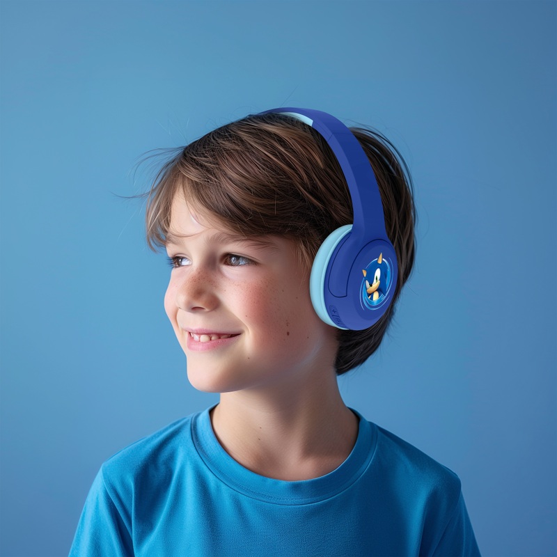 Sonic The Hedgehog Kids' Core Wireless Bluetooth Headphones 5 Sonic The Hedgehog Kids' Core Wireless Bluetooth Headphones