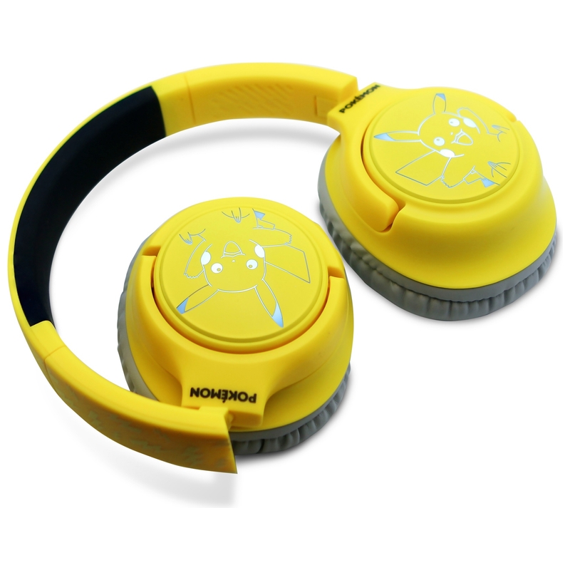 Pokmon Pikachu LED Light-Up Wireless Bluetooth Headphones
