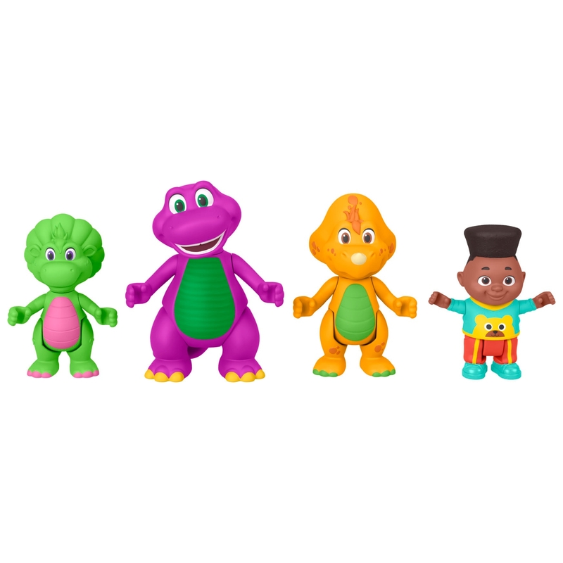 Fisher-Price Barney's World Hey Friends 4 Figure Pack