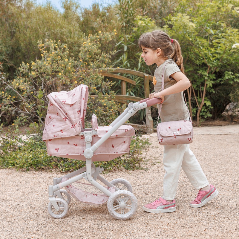 Silver Cross Baby Doll Pram City to Park 3-in-1 Travel System Floral
