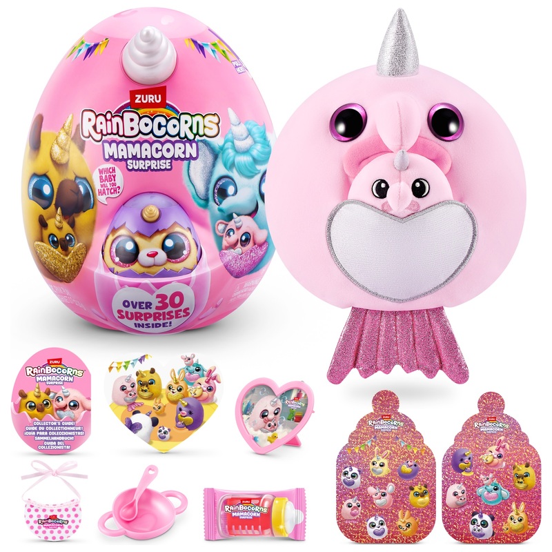 Rainbocorns by ZURU Mamacorn Suprise Plush Egg Blobfish