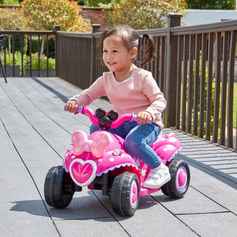 Minnie Mouse Quad Bike 7.2V Lithium Electric Ride On